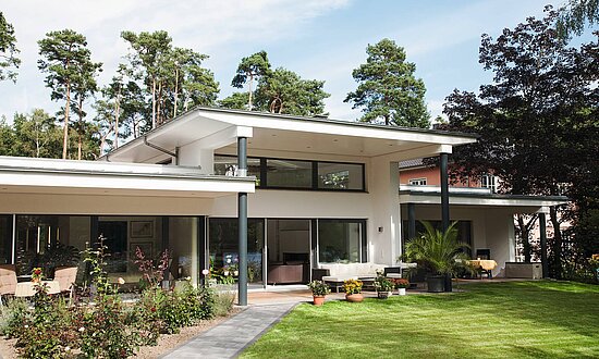 frei geplanter Bungalow