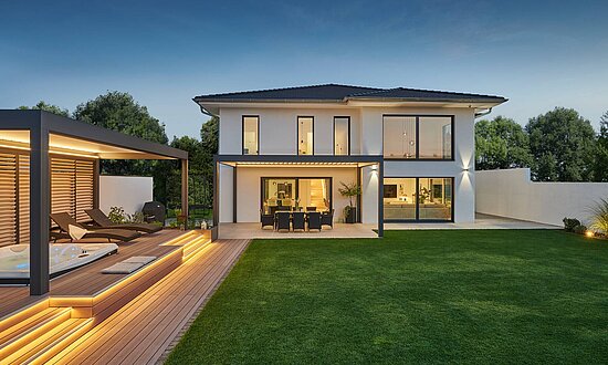 Energieeffiziente Stadtvilla