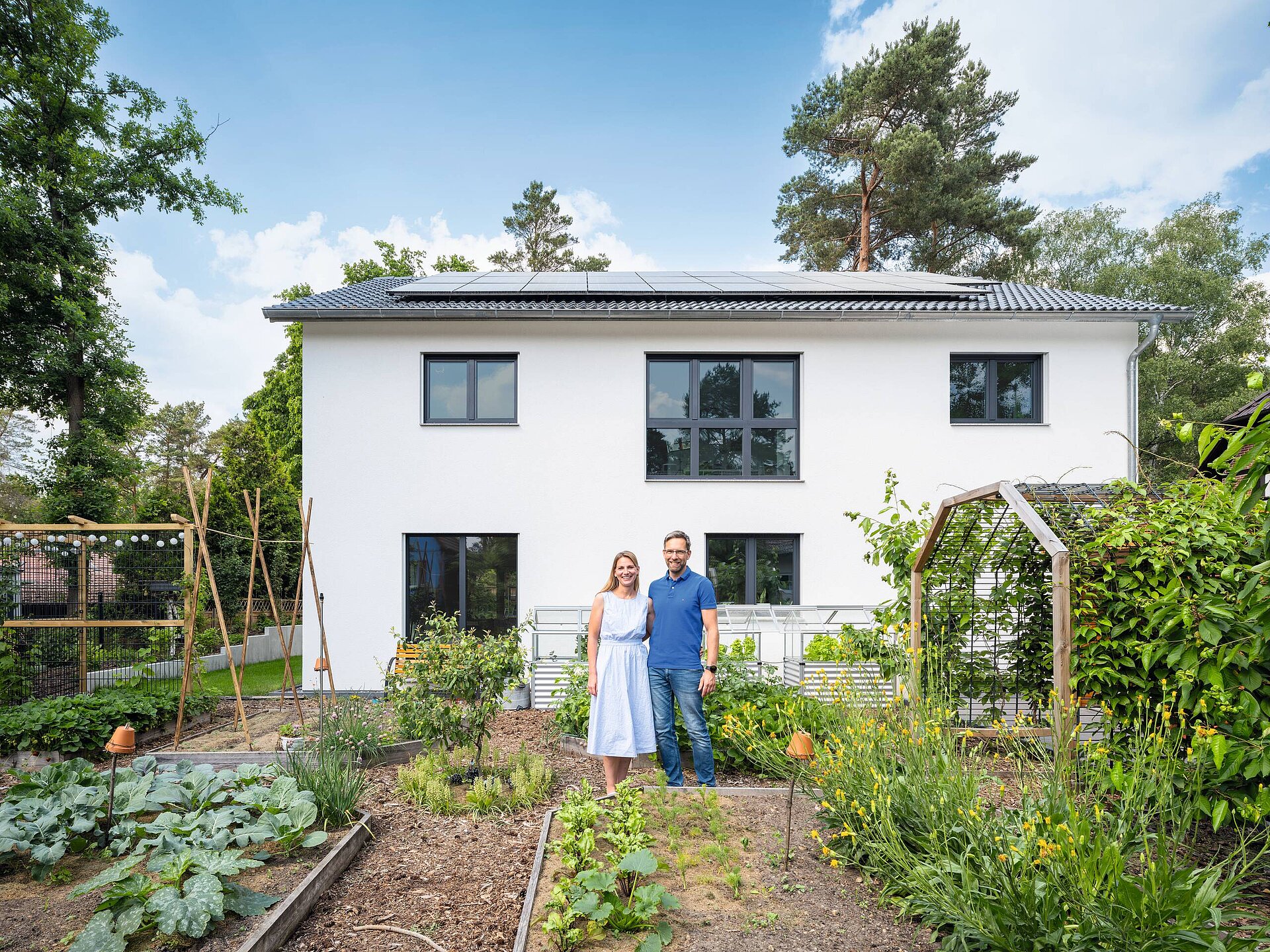 Freundliches Einfamilienhaus WeberHaus