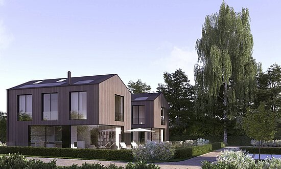 Puristische Architektenhäuser