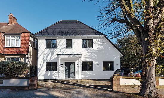 Frei geplantes Architektenhaus