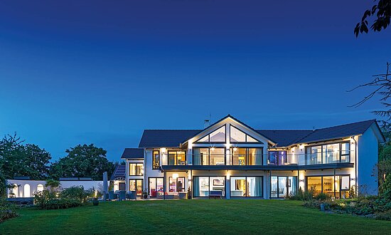 2-geschossiges Architektenhaus