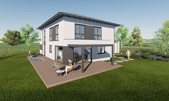 Mehrfamilienhaus Stadthaus mit zweiter Wohneinheit auf 220 Quadratmeter auf zwei Vollgeschosse