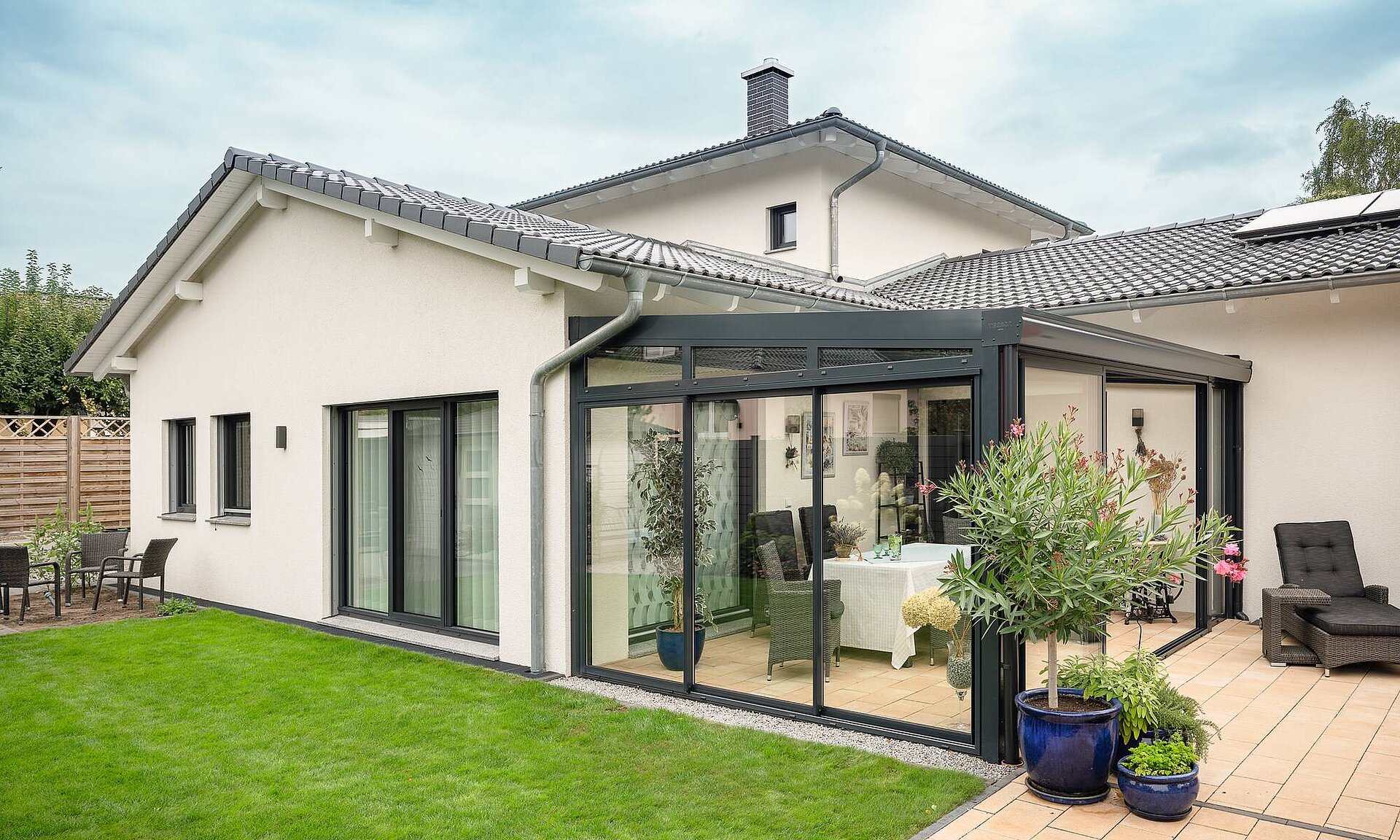 Bungalow mit Wintergarten Bungalow mit Wintergarten