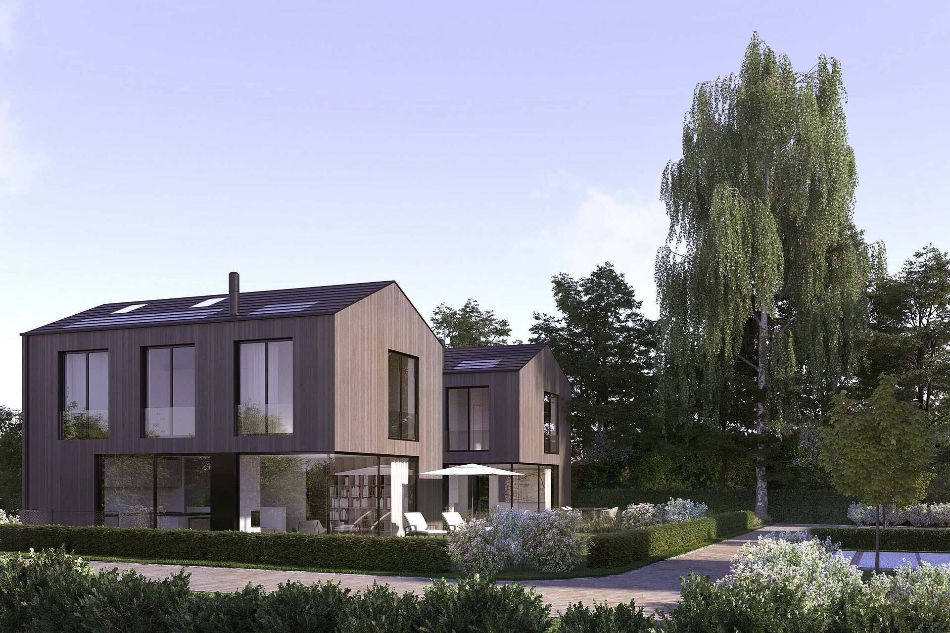 Puristische Architektenhäuser Moderne Architektenhäuser für Familien