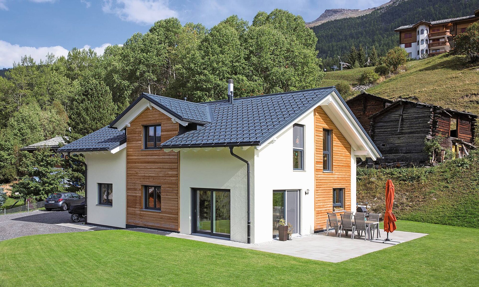 Einfamilienhaus mit 3. Giebel Einfamilienhaus mit 3. Giebel