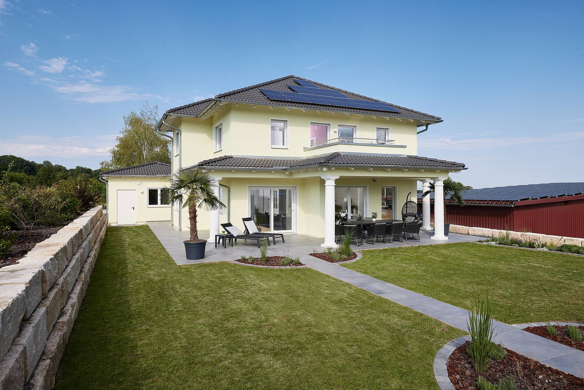 Zweigeschossige Stadtvilla Stadtvilla