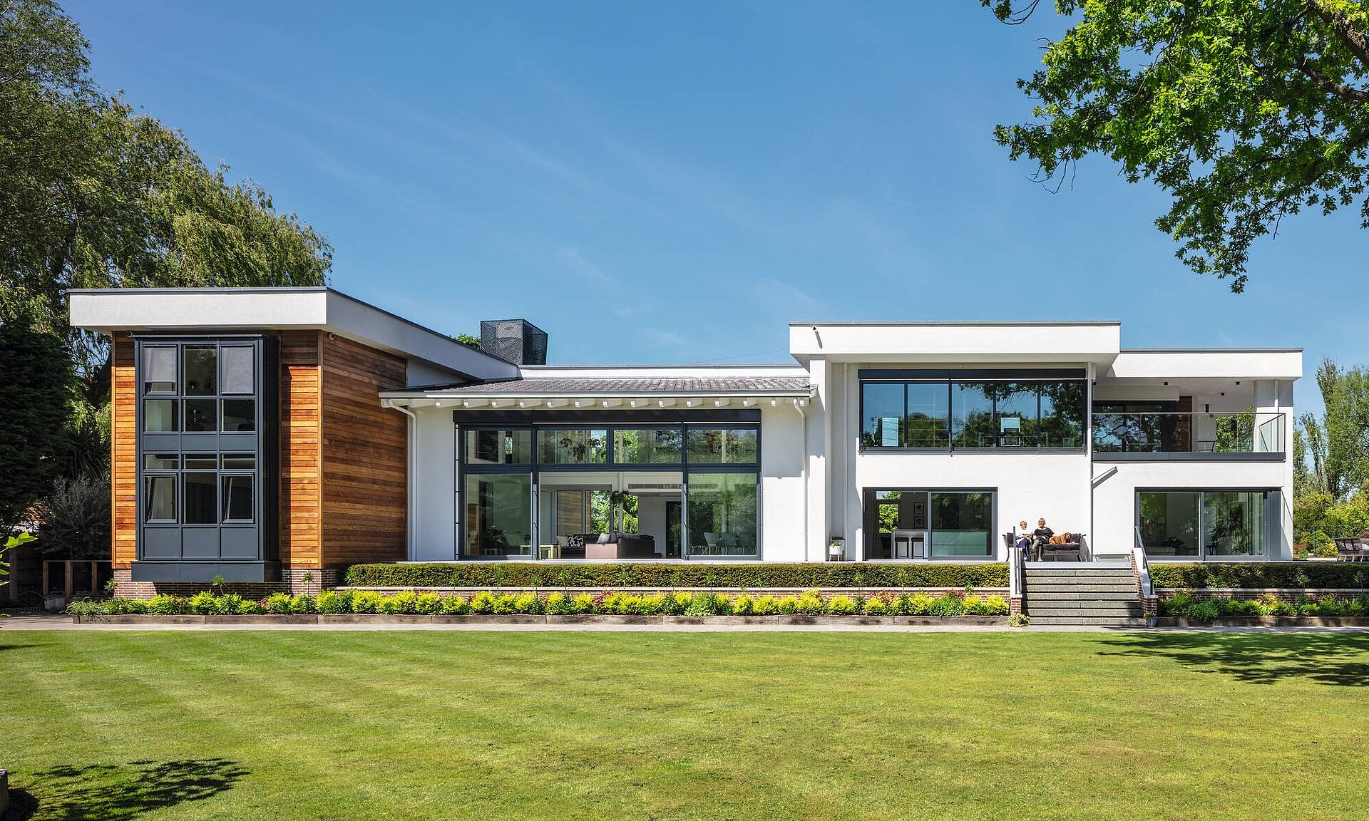 Exklusives Einfamilienhaus verbindet traditionelle und moderne Stile