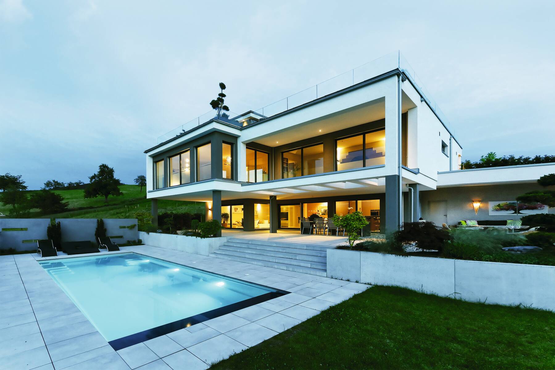 Haus mit Pool Haus mit Swimmingpool