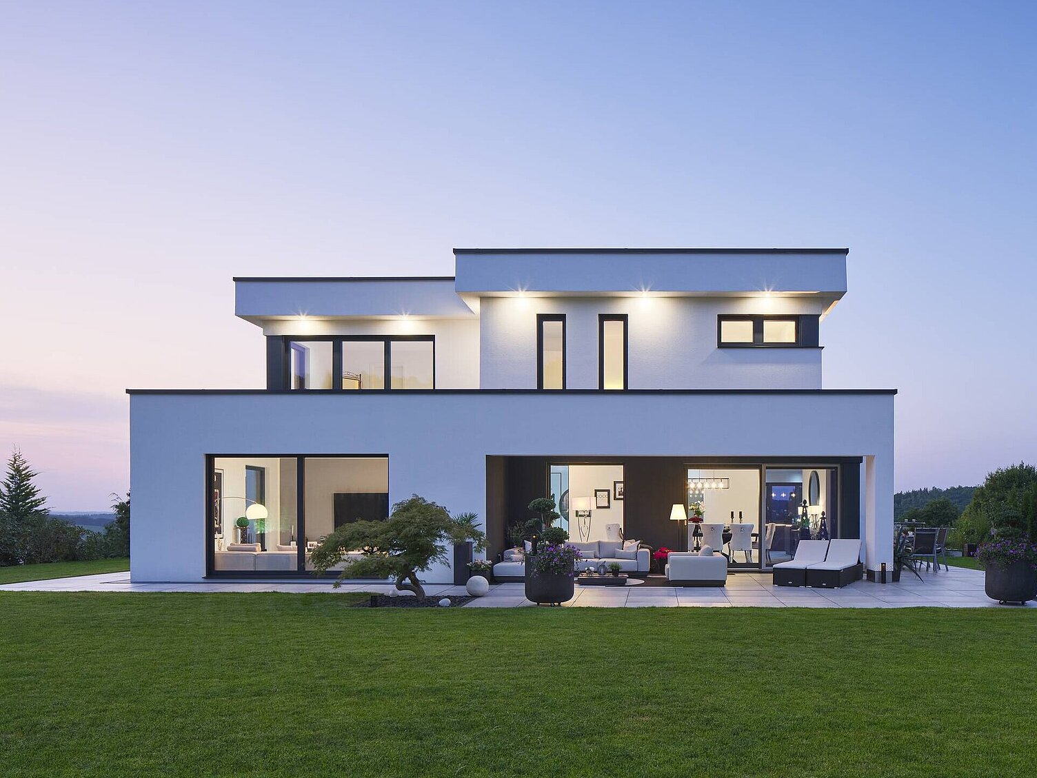 Stilvolles Einfamilienhaus mit moderner Architektur Einfamilienhaus