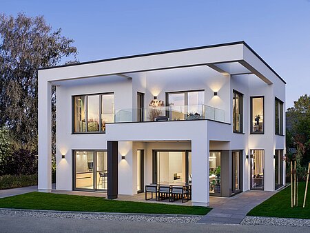 Modernes Ausstellungshaus der Luxusklasse