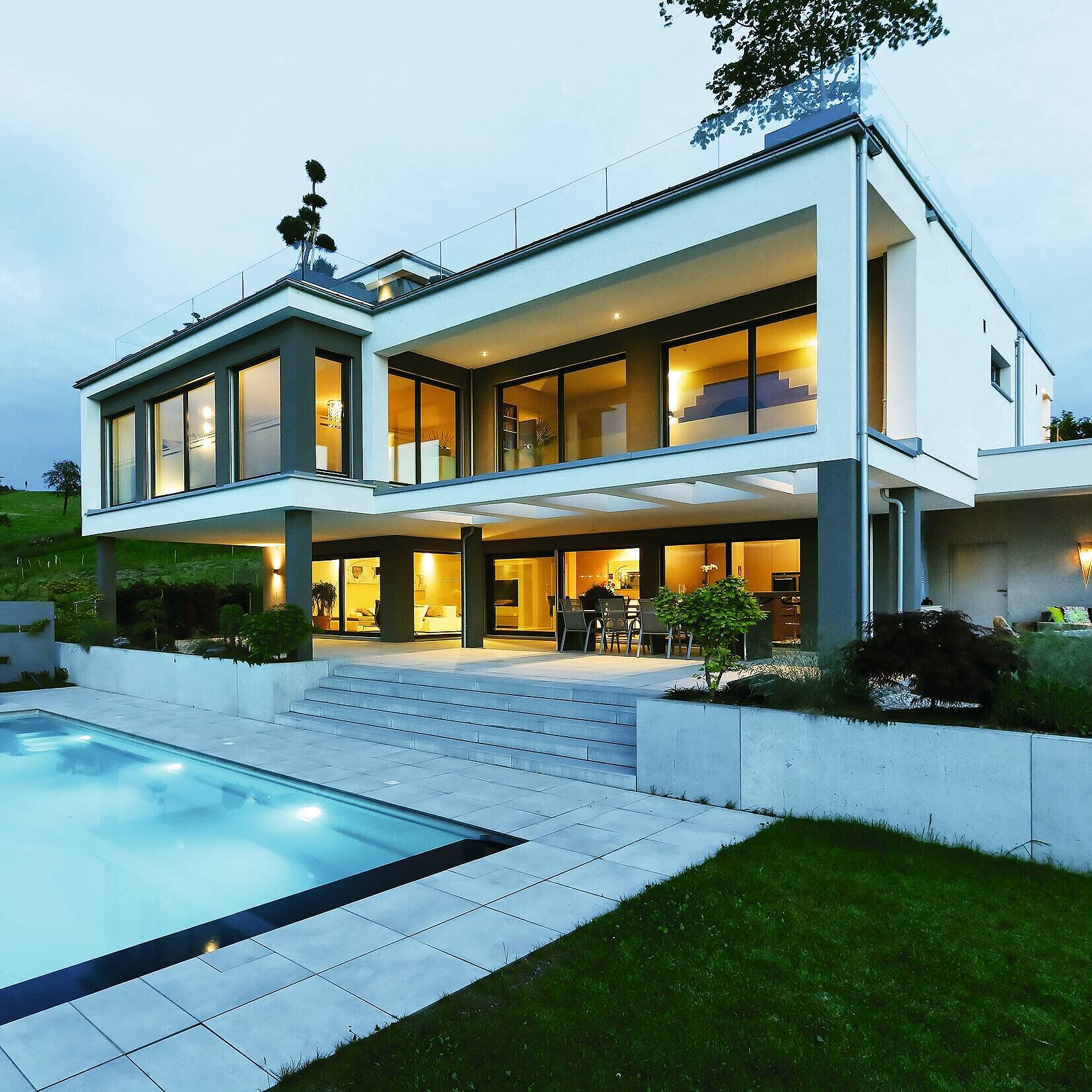 Haus mit Pool Haus mit Swimmingpool