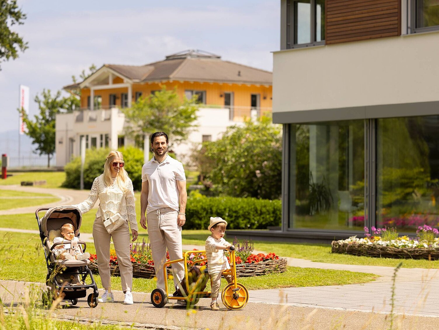 Familienausflug in die World of Living Erlebnisausstellung World of Liging